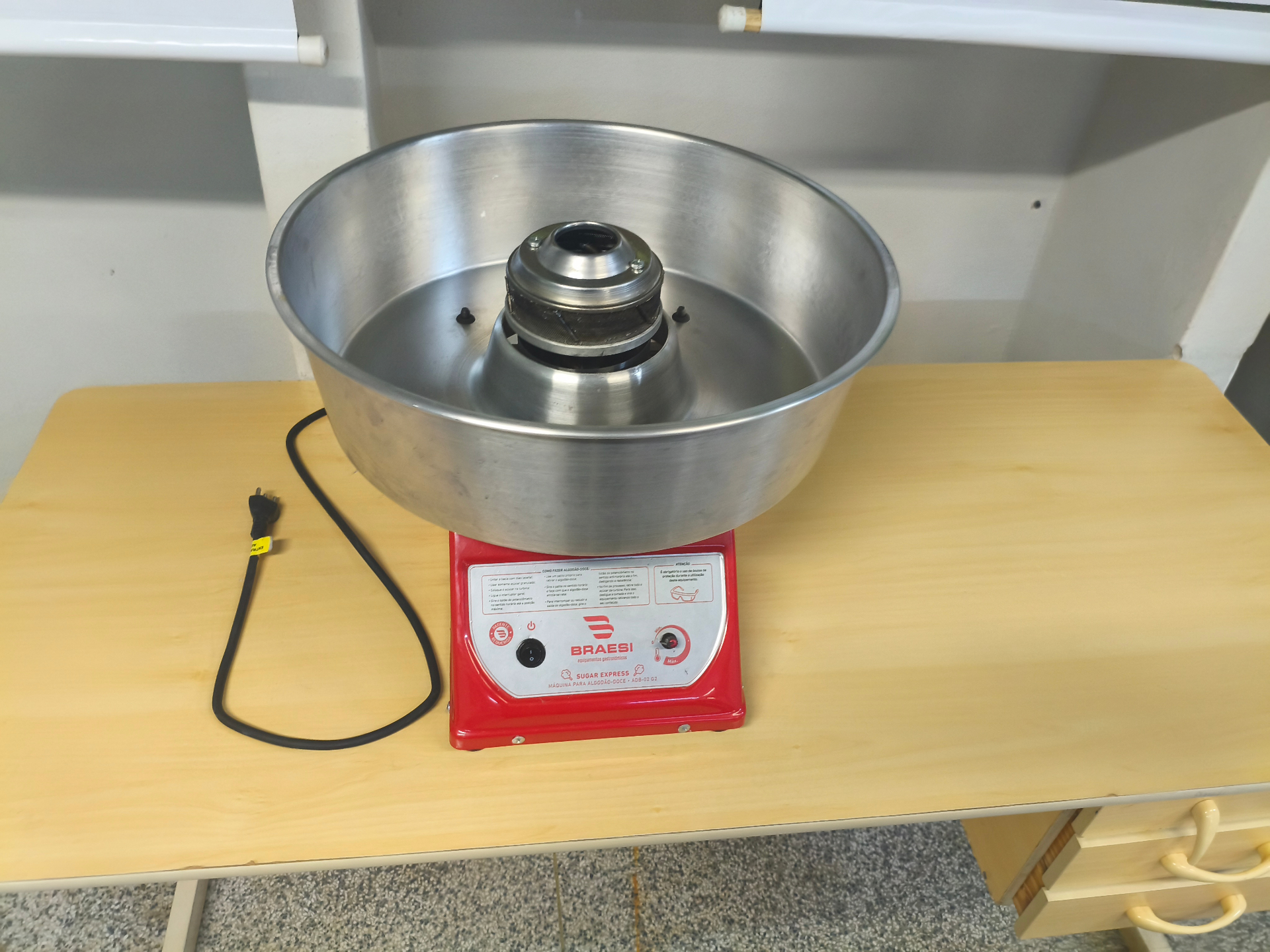 Máquina de algodão doce